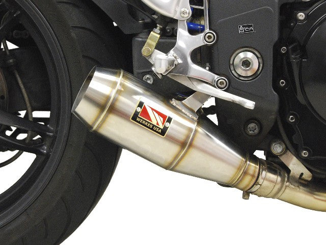Competition Werkes GP Slip On Exhaust for the Triumph Speed Triple (06-07)