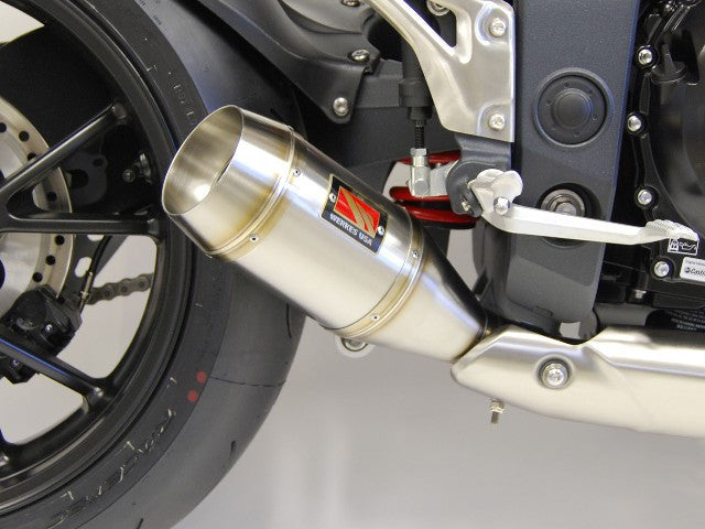 Competition Werkes GP Slip On Exhaust for the Triumph Speed Triple (11-15)