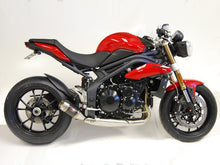 Competition Werkes GP Slip On Exhaust for the Triumph Speed Triple (11-15)