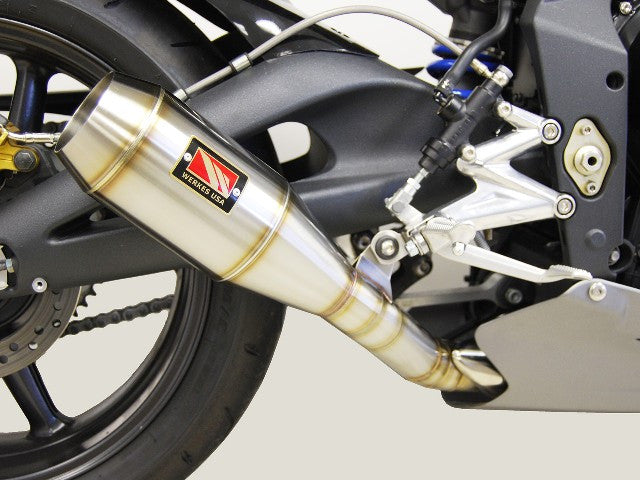 Competition Werkes GP Slip On Exhaust for the Triumph Street Triple (08-12)