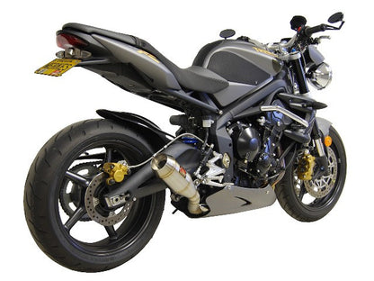 Competition Werkes GP Slip On Exhaust for the Triumph Street Triple (08-12)