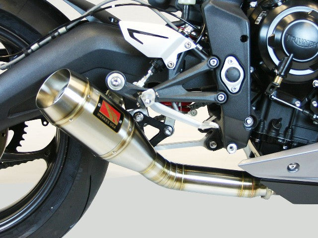 Competition Werkes GP Slip On Exhaust for the Triumph Daytona 675 / R (13-18)