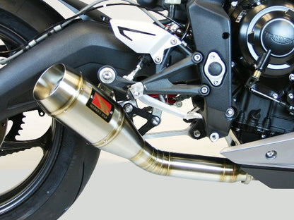 Competition Werkes GP Slip On Exhaust for the Triumph Daytona 675 / R (13-18)