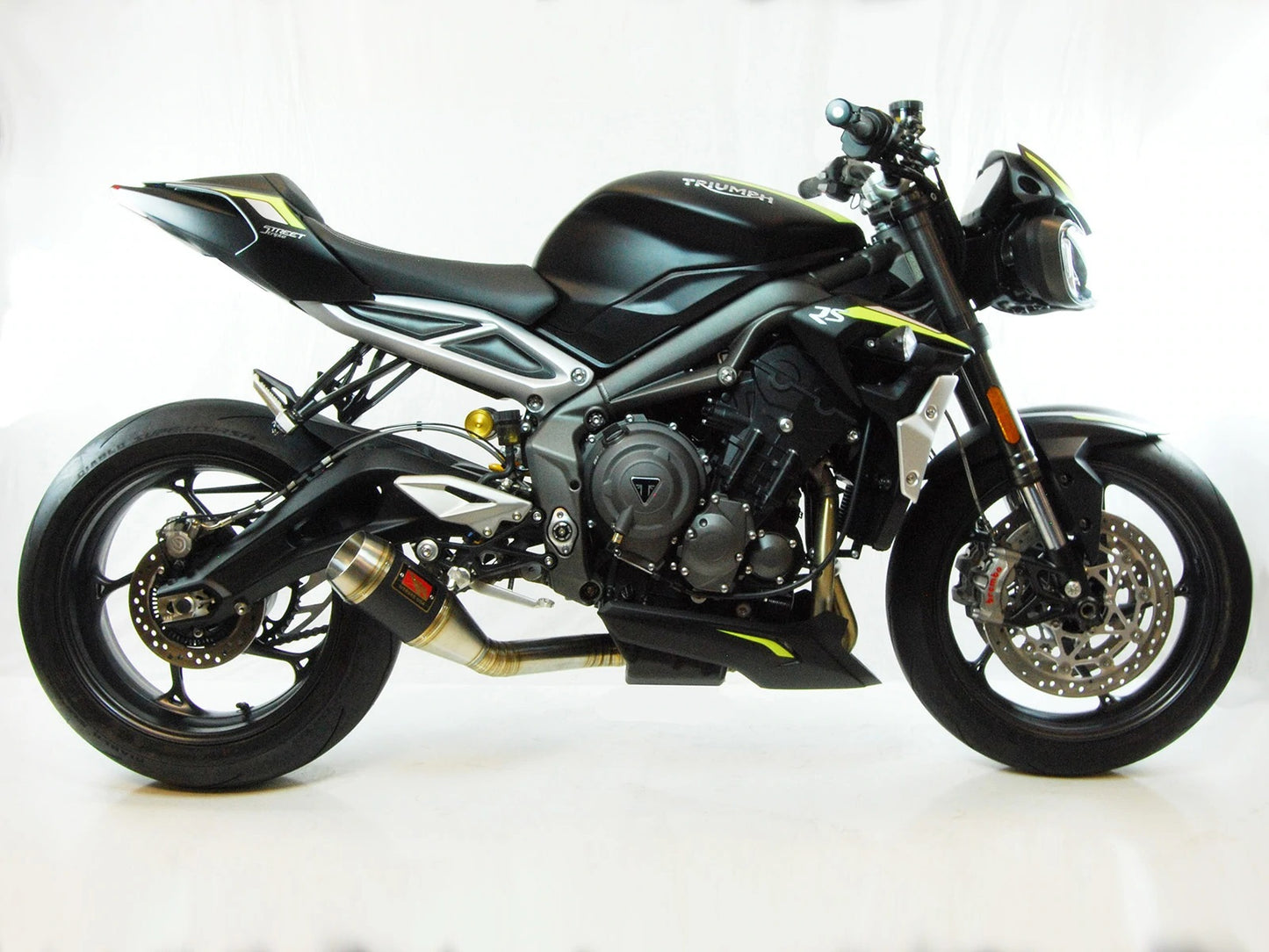 Competition Werkes GP Slip On Exhaust for the Triumph Street Triple 765 S / R / RS