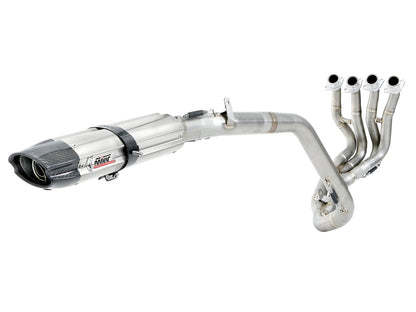 MIVV Full System 4x2x1, Suono Stainless Steel, Sub-code/Underseat Exhaust For Honda CBR 600 RR 2007-2012