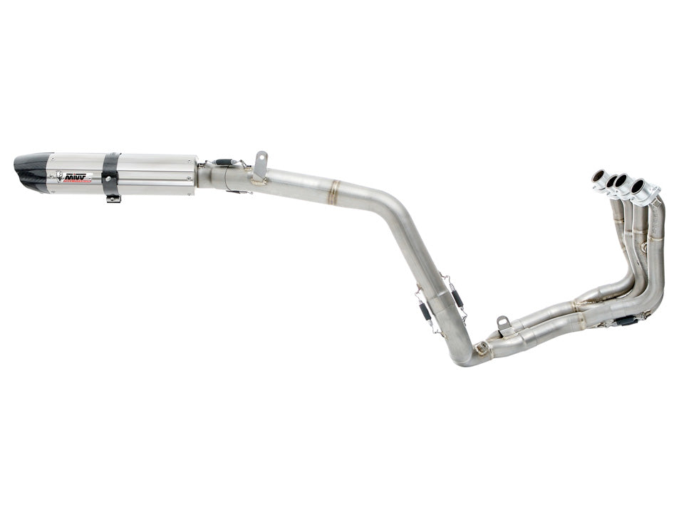 MIVV Full System 4x2x1, Suono Stainless Steel, Sub-code/Underseat Exhaust For Honda CBR 600 RR 2007-2012