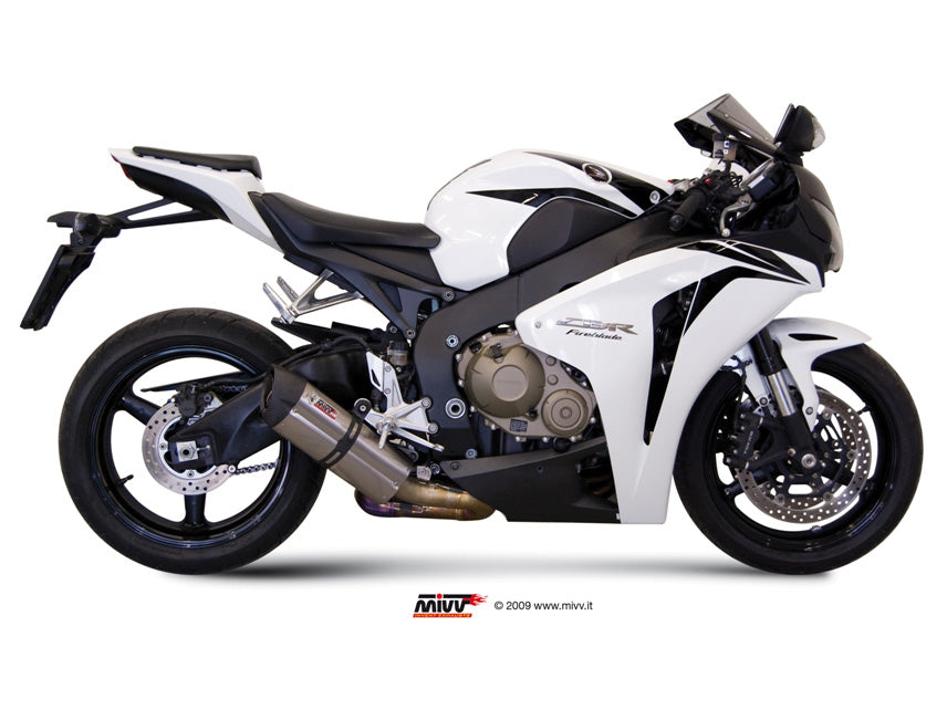 MIVV Full System 4x2x1, Suono Stainless Steel, Standard Exhaust For Honda CBR 1000 RR 2008-2013