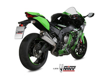 MIVV Full System 4x2x1, Delta Race Stainless Steel, Standard Exhaust For Kawasaki ZX-10 R / RR 2016-2022