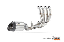 MIVV Full System 4x2x1, Suono Stainless Steel, Standard Exhaust For Yamaha YZF-R6 2006-2016