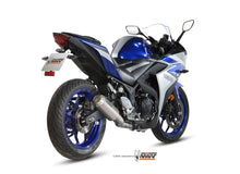 MIVV Full System 2x1, MK3 Stainless Steel, Standard Exhaust For Yamaha YZF R25/YZF R3 15-20, MT-03 16-22