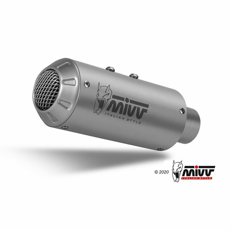 MIVV Full System 2x1, MK3 Stainless Steel, Standard Exhaust For Yamaha YZF R25/YZF R3 15-20, MT-03 16-22