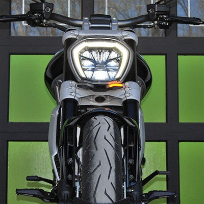 New Rage Cycles (NRC) Front Turn Signals for the Ducati XDiavel