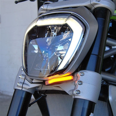 New Rage Cycles (NRC) Front Turn Signals for the Ducati XDiavel