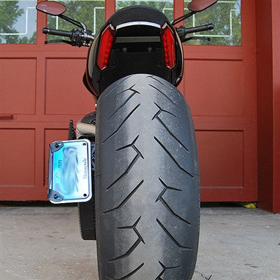 New Rage Cycles (NRC) Side Mount License Plate Mount Kit the Ducati XDiavel / Diavel 1260