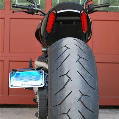 New Rage Cycles (NRC) Side Mount License Plate Mount Kit the Ducati XDiavel / Diavel 1260
