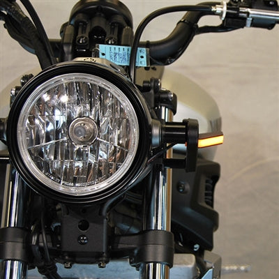 New Rage Cycles (NRC) Yamaha XSR700 Front Turn signal Kit
