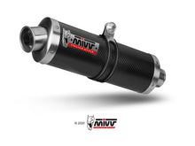 MIVV Slip-on, Oval Carbon, Standard Exhaust For Yamaha YZF-R6 1999-2002