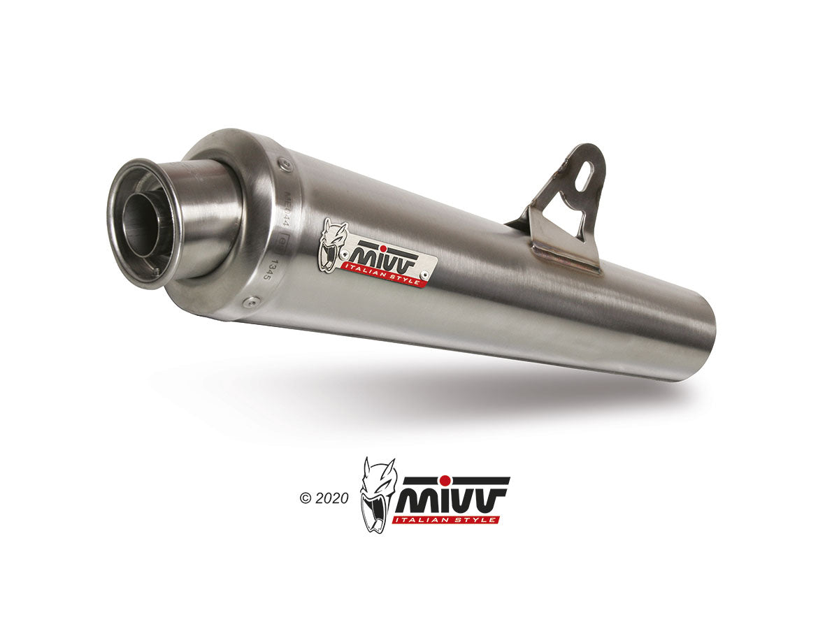 MIVV Slip-on, X-cone Stainless Steel, Standard Exhaust For Yamaha YZF-R6 1999-2002