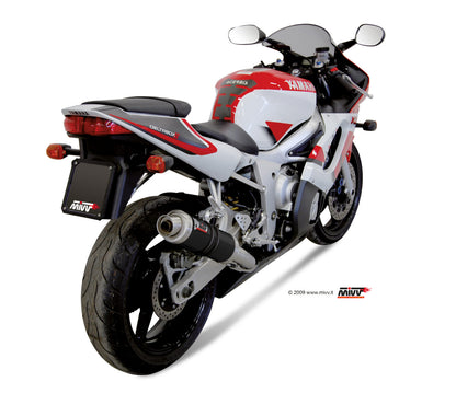 MIVV Slip-on, GP Black, Standard Exhaust For Yamaha YZF-R6 1999-2002