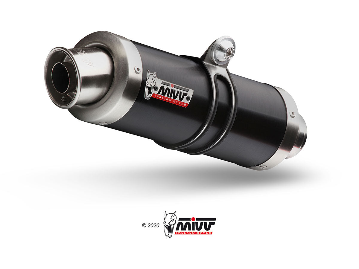 MIVV Slip-on, GP Black, Standard Exhaust For Yamaha YZF-R6 1999-2002
