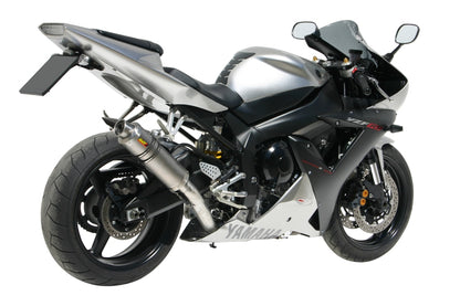 MIVV Slip-on, GP Titanium, Standard Exhaust For Yamaha YZF-R1 2002-2003