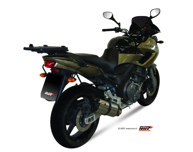 MIVV 2 Slip-on, Suono Stainless Steel, Standard Exhaust For Yamaha TDM 900 2002-2014