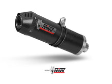 MIVV 2 Slip-on, Oval Carbon, Standard Exhaust For Yamaha XT660 2004-2016