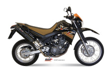 MIVV 2 Slip-on, Suono Black, Standard Exhaust For Yamaha XT660 2004-2016