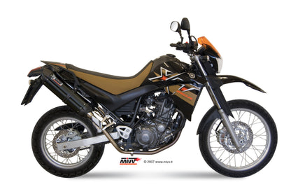 MIVV 2 Slip-on, Suono Black, Standard Exhaust For Yamaha XT660 2004-2016