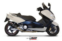 MIVV Full System 2x1, Suono Black, Standard Exhaust For Yamaha T-Max 500 2001-2007
