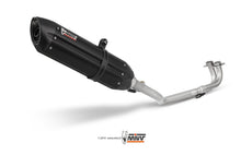 MIVV Full System 2x1, Suono Black, Standard Exhaust For Yamaha T-Max 500 2001-2007