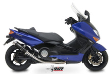 MIVV Full System 2x1, GP Black, Standard Exhaust For Yamaha T-Max 500 2001-2007