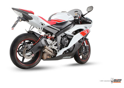 MIVV Slip-on, Double Gun Full Titanium, Standard Exhaust For Yamaha YZF-R6 2006-2016