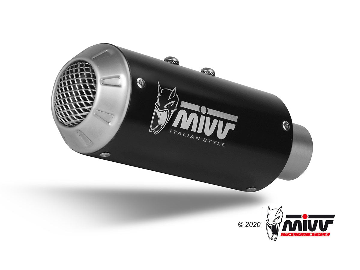 MIVV Slip-on, MK3 Black, Standard Exhaust For Yamaha YZF-R6 2006-2016