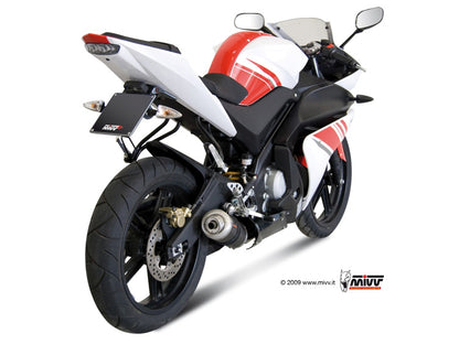 MIVV Full System 1x1, GP Carbon, Standard Exhaust For Yamaha YZF R125 2008-2013