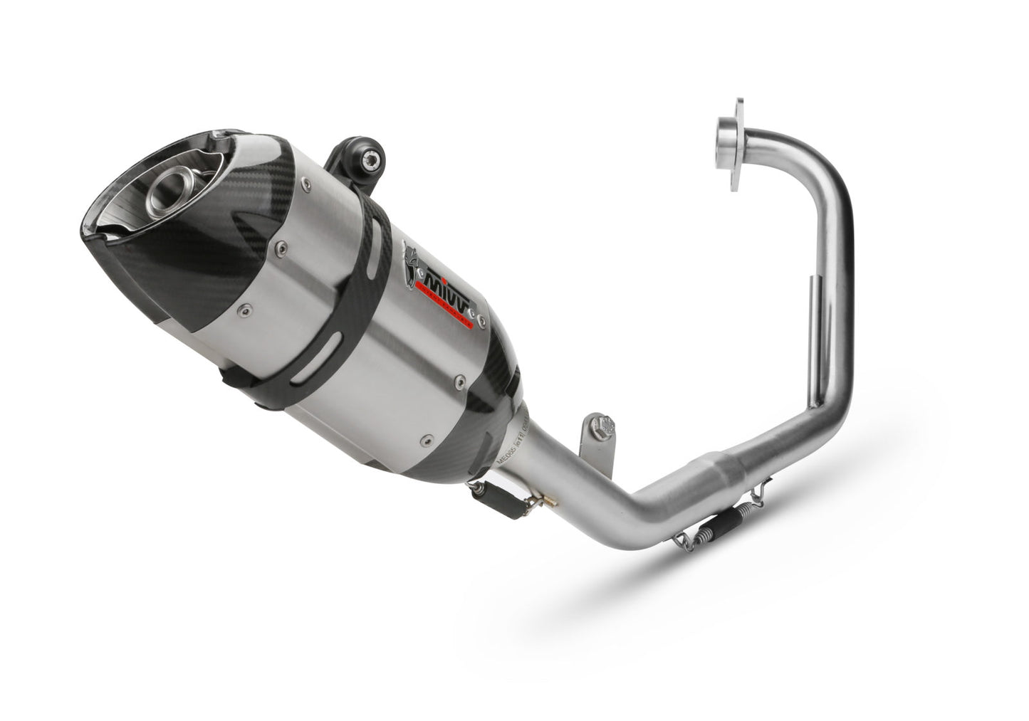 MIVV Full System 1x1, Suono Stainless Steel, Standard Exhaust For Yamaha YZF R125 2008-2013