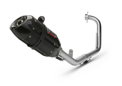 MIVV Full System 1x1, Suono Black, Standard Exhaust For Yamaha YZF R125 2008-2013