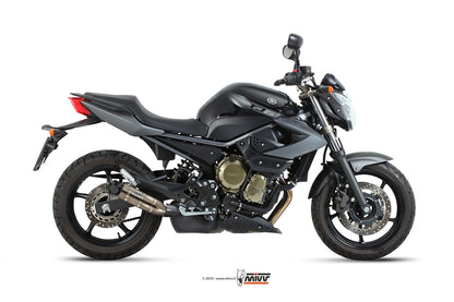MIVV Slip-on, Double Gun Full Titanium, Standard Exhaust For Yamaha XJ6 Diversion 2009-2016