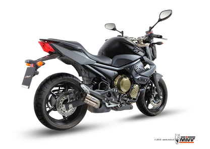 MIVV Slip-on, Double Gun Full Titanium, Standard Exhaust For Yamaha XJ6 Diversion 2009-2016