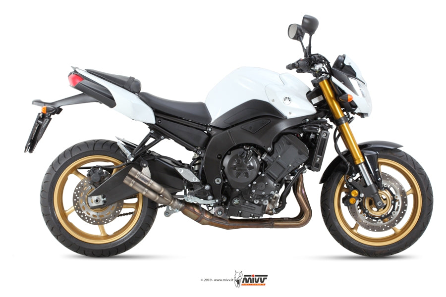 MIVV Slip-on, Double Gun Full Titanium, Standard Exhaust For Yamaha FZ8 / Fazer 8 2010-2016