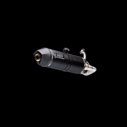 MIVV Full System 2x1, Stronger Black, Standard Exhaust For Yamaha T-Max 530 2012-2016