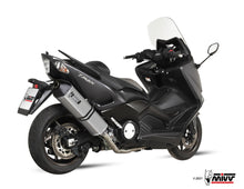 MIVV Full System 2x1, Speed Edge Stainless Steel, Standard Exhaust For Yamaha T-Max 530 2012-2016