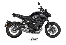 MIVV Full System 3x1, Oval Titanium, Standard Exhaust For Yamaha MT-09 / FZ-09 2013-2020