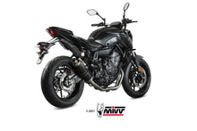 MIVV Full System 2x1, GP Carbon, Alto/High up Exhaust For Yamaha MT-07 / FZ-07 2014-2022