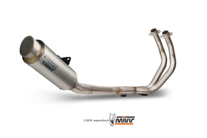 MIVV Full System 2x1, Gppro Titanium, Alto/High up Exhaust For Yamaha MT-07 / FZ-07 2014-2020
