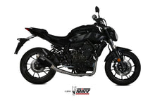 MIVV Full System 2x1, Gppro Black, Alto/High up Exhaust For Yamaha MT-07 / FZ-07 2014-2020