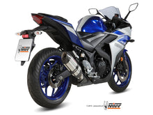 MIVV Slip-on, Suono Stainless Steel, Standard Exhaust For Yamaha YZF R25/YZF R3 2015-2022