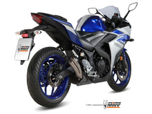 MIVV Slip-on, Double Gun Full Titanium, Standard Exhaust For Yamaha YZF R25/YZF R3 2015-2022