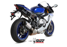 MIVV Slip-on, Suono Titanium, Standard Exhaust For Yamaha YZF-R1 2015-2022