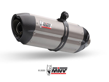 MIVV Slip-on, Suono Titanium, Standard Exhaust For Yamaha YZF-R1 2015-2022
